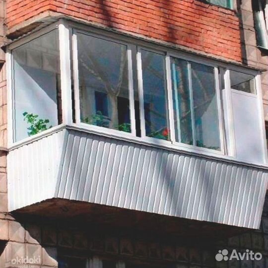 Остекление балконов