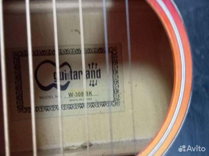 Гитара Guitarland w-308 BK