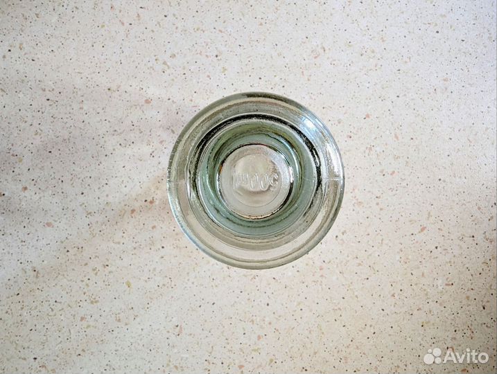 Бутылка стеклянная с притертой пробкой 0,5 л