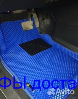 Эва Коврики 3D с бортами для авто