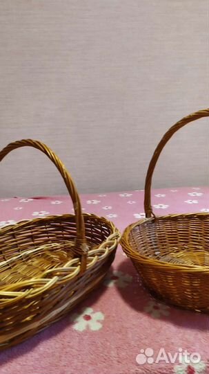 Корзина плетеная