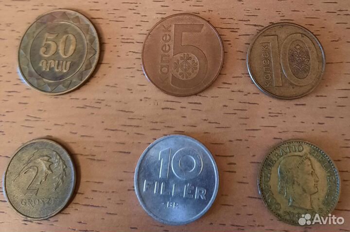 Монеты разных стран