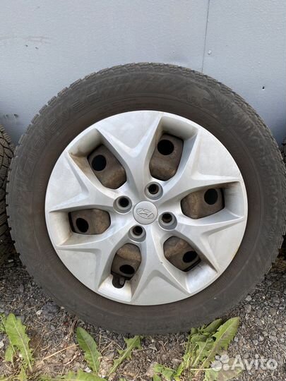 Колеса зимние в сборе солярис 185/65R15