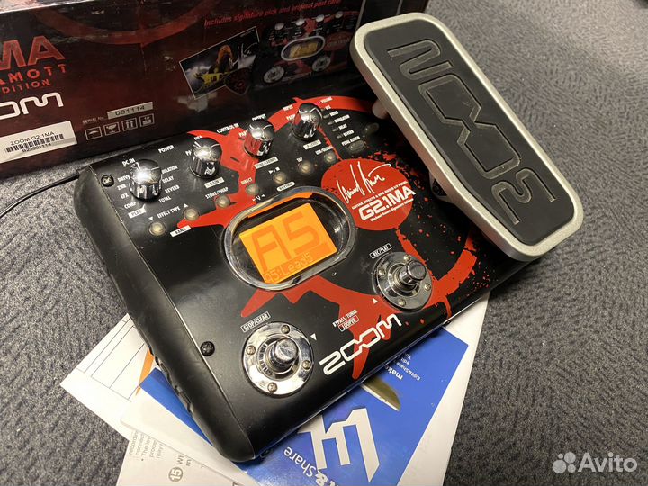 Гитарный процессор zoom G2.1 MA Michael Amott