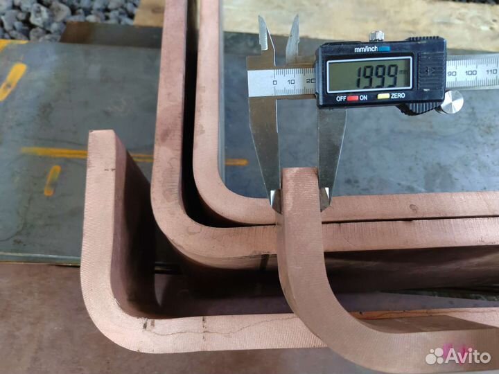 Гибка металла. Сталь, алюминий, медь. до 50 мм