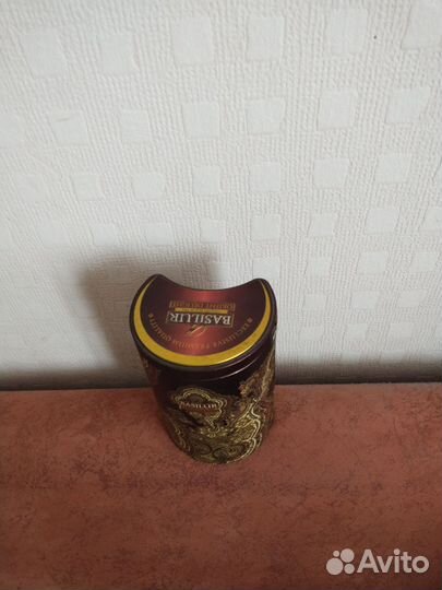 Банка металлическая от чая