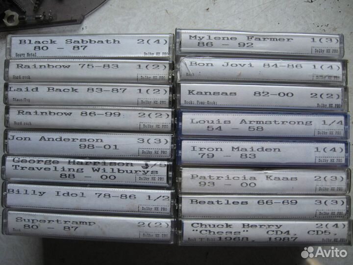 Аудио кассеты с записью