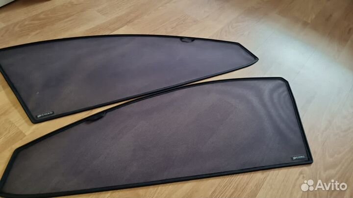 Автошторки kia rio 3 каркасные шторки