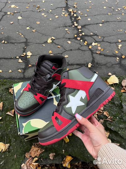 Кроссовки bape sta high 93