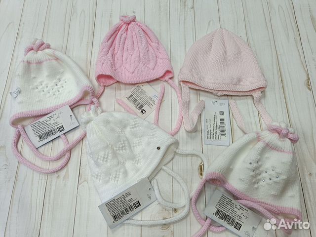 Детские шапочки новые