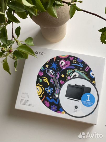 Графический планшет Wacom Intuos S Black