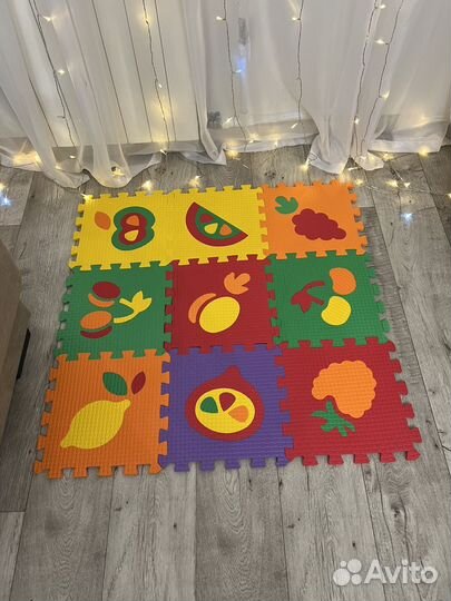 Детский коврик пазл