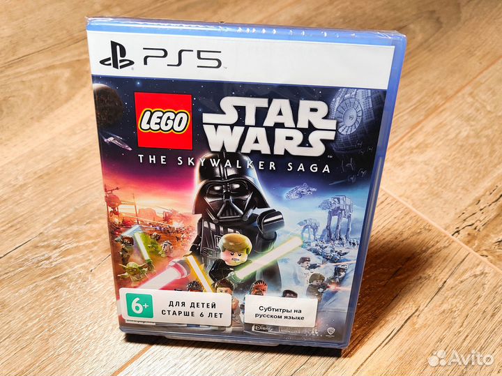 Новый диск lego Star Wars The Skywalker Saga PS5 Р
