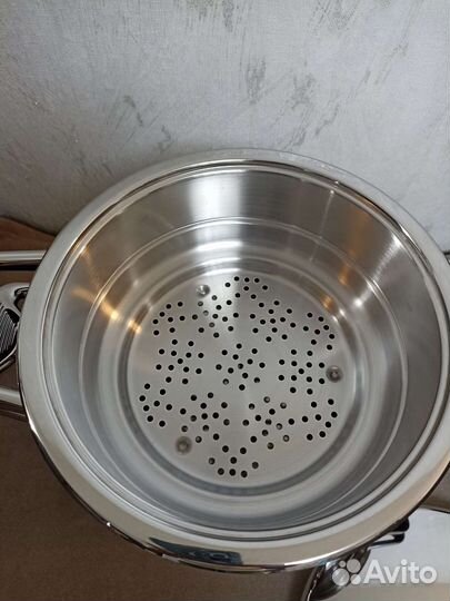 Кастрюля 3,7л d20 + пароварка Zepter