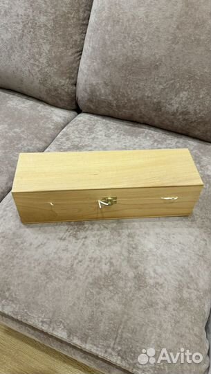 Деревянная коробка для вина