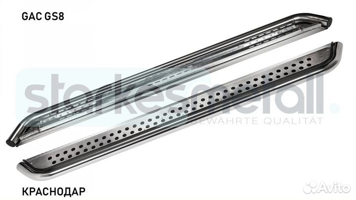 Пороги подножки GAC GS8 Style