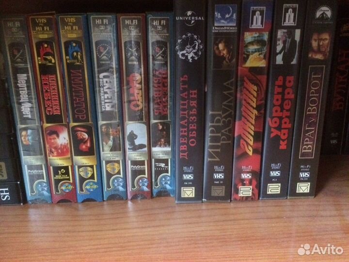 Видеокассеты TDK HS 195, 180 и другие