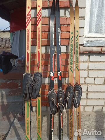 Лыжи деревянные СССР