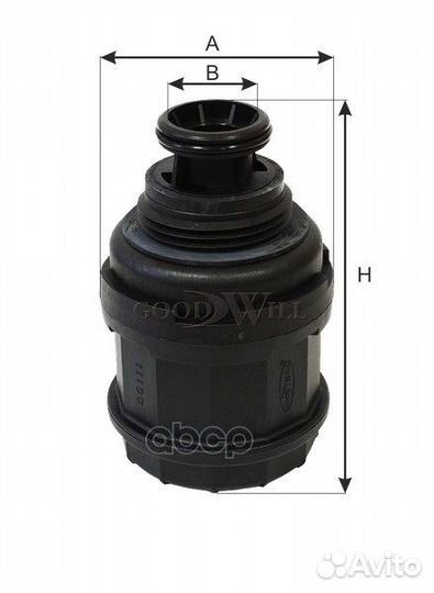 Фильтр масляный двигателя ГАЗЕЛЬ бизнес ing. CU