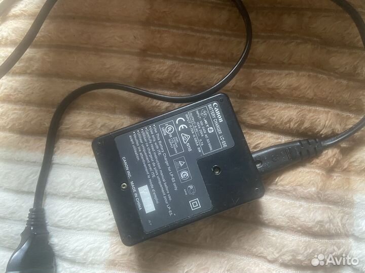 Зарядка для фотоаппарата canon lc e5e