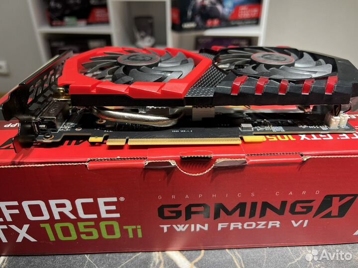 Видеокарта GTX 1050ti 4gb MSI Gaming X идеал