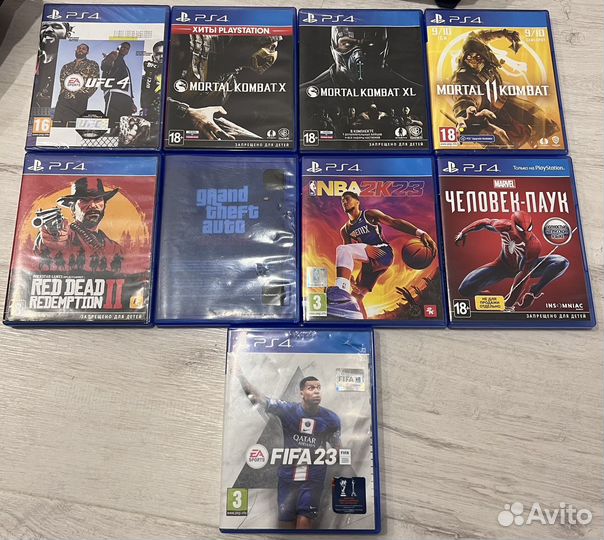 Игры на ps4 fifa 23 диск ufc 4