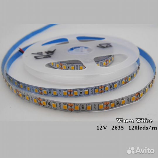 Светодиодная лента SMD 2835 120 LED 9,6W