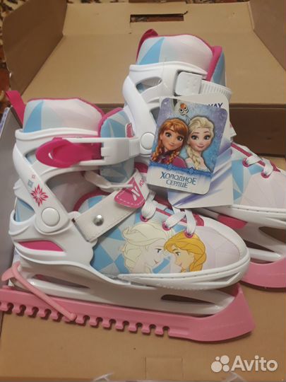 Коньки детские раздвижные nordway 31 36