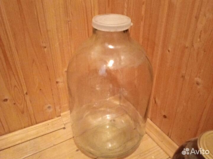 Банка 10 литров стеклянная