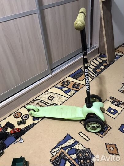 Самокат 3х колёсный б/у