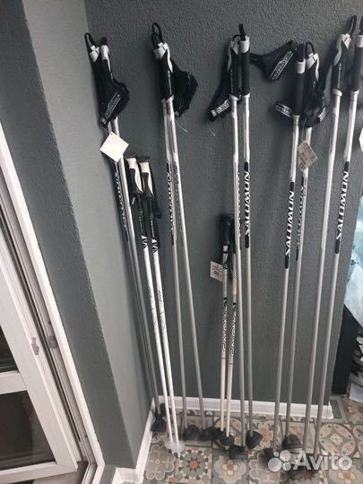 Лыжные палки salomon active silver