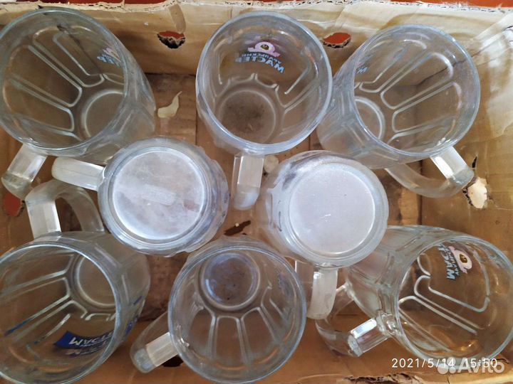 Пивные кружки, бокалы, стаканы