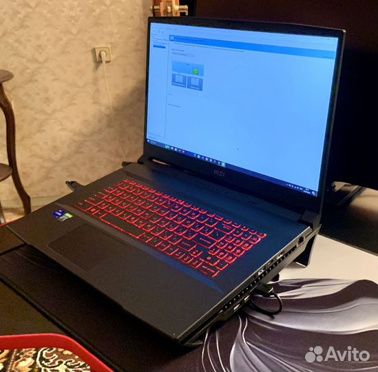 Игровой ноутбук MSI / i7-11800H / RTX 3060