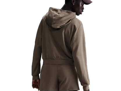Nike Chill Terry Loose Full-Zip French Terry Hoodie Олимпийка женская, коричневый, Москва