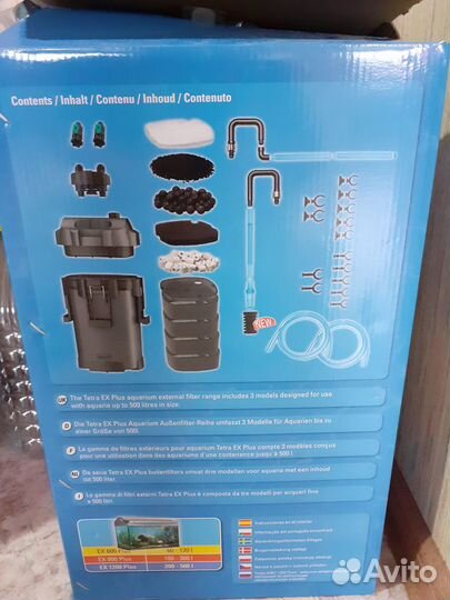 Продам аквариум и внешний фильтр б/у