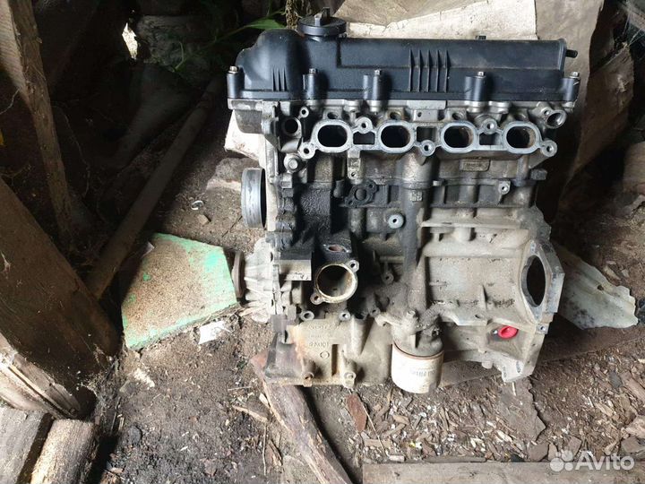 Двигатель на kia rio 3 1,4
