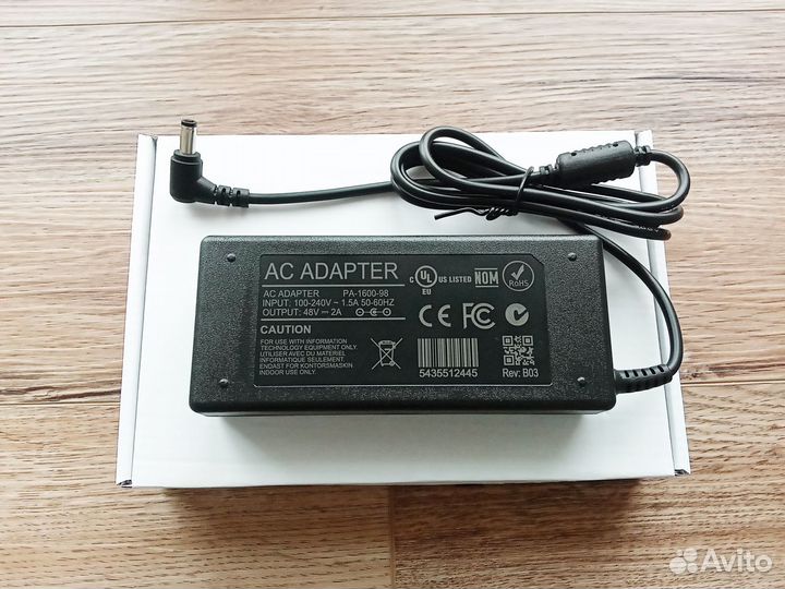 Блок питания 48V 2A 96W (Mikrotik GM-4820)