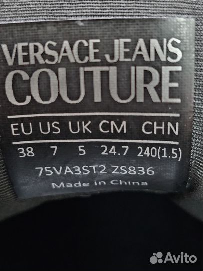 Кроссовки женские Versace jeans couture