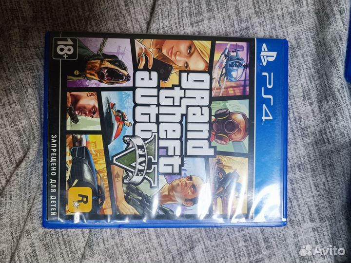 Диски на ps4 гта 5