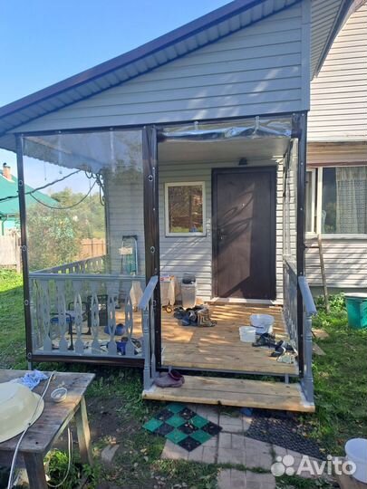 Мягкие окна (прозрачные шторы)