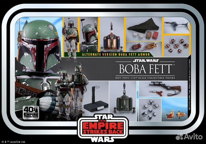 Hot toys Star Wars Boba Fett