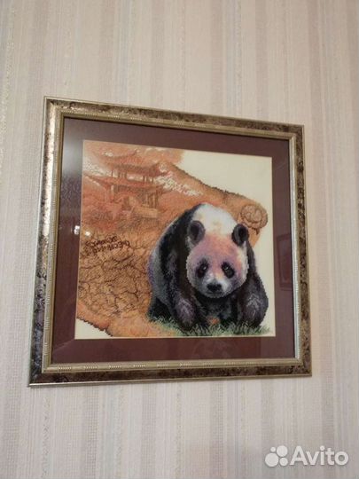 Картина вышитая крестом