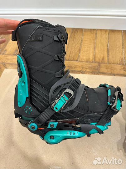 Сноуборд Capita DOA 158см + ботинки Salomon+ крепы