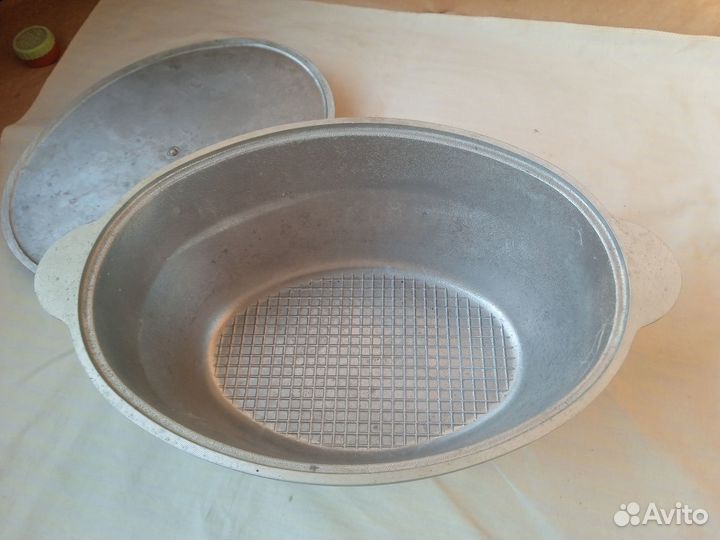 Казан-утятница алюминиевый СССР