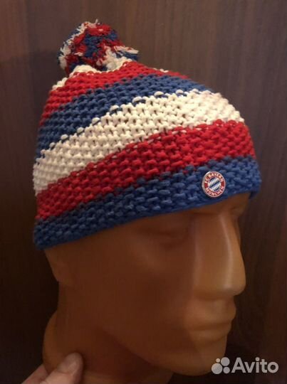 Мужская шапка фанатская