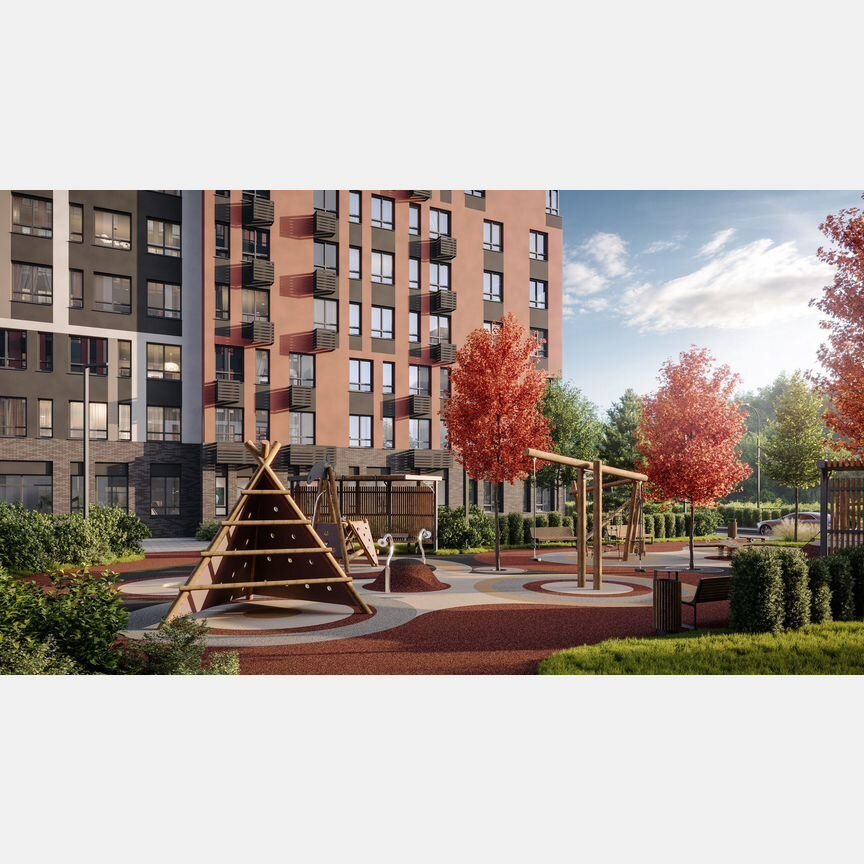 1-к. квартира, 46,6 м², 13/19 эт.