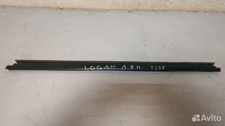 Уплотнитель стекла двери задний левый Renault