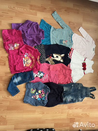 Пакет одежды для девочки 92 98 см