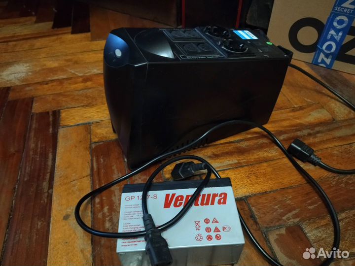 UPS Ippon Back Comfo Pro 600 Black