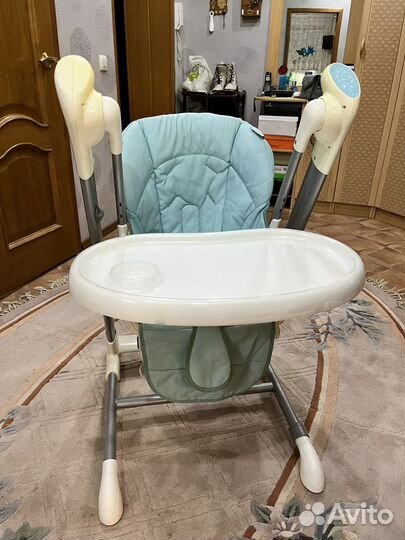 Стульчик качели для кормления 2 в 1